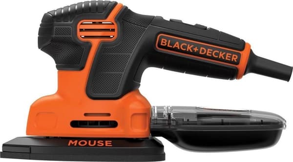 BLACK+DECKER Mouse KA2000 Detailsliber - 110W - inkl. tilbehør og softbag