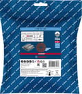 Pikkukuva 2 / 6: Bosch Professional 25x Expert R781 Prisma Ceramic X-LOCK kuitulevyt (teräkselle, ruostumattomille teräslevyille, Ø 125 mm, karkeus 36, pienet kulmahio