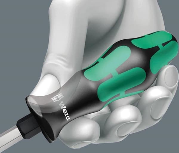 Wera Kraftform Compact - Spärrskruvmejselsats - 7 delar med 12 dimensioner