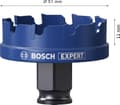 Miniatyrbild 3 av 8: Bosch Tillbehör EXPERT Plåt 2608900500 Hålsåg 1 st 51 mm 1 st.