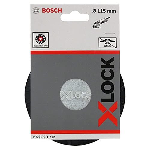 Bosch R781 - hiomatyyny - metallille - 25 kappaletta - 115 mm - X-LOCK - karkeus: G80
