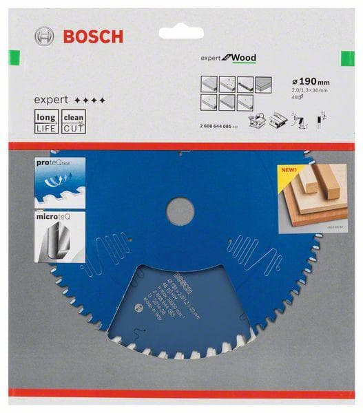Bosch Rundsavklingeekspert til Træ 190 x 30 x 2,0 mm