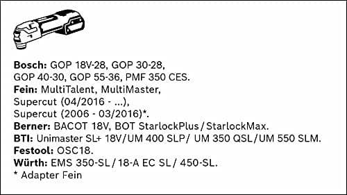 Bosch Professional 1 x Expert MetalMax PAIZ 45 AIT sågblad (för stål, rostfritt stål, bredd 45 mm, tillbehör multifunktionsverktyg)