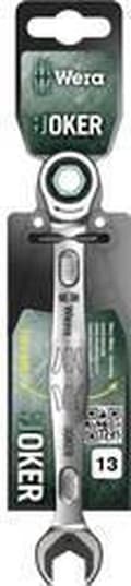 Miniatyrbild 7 av 9: Wera 05073277001 Joker Open End / Ring Spärrnyckel - 17 x 224 mm