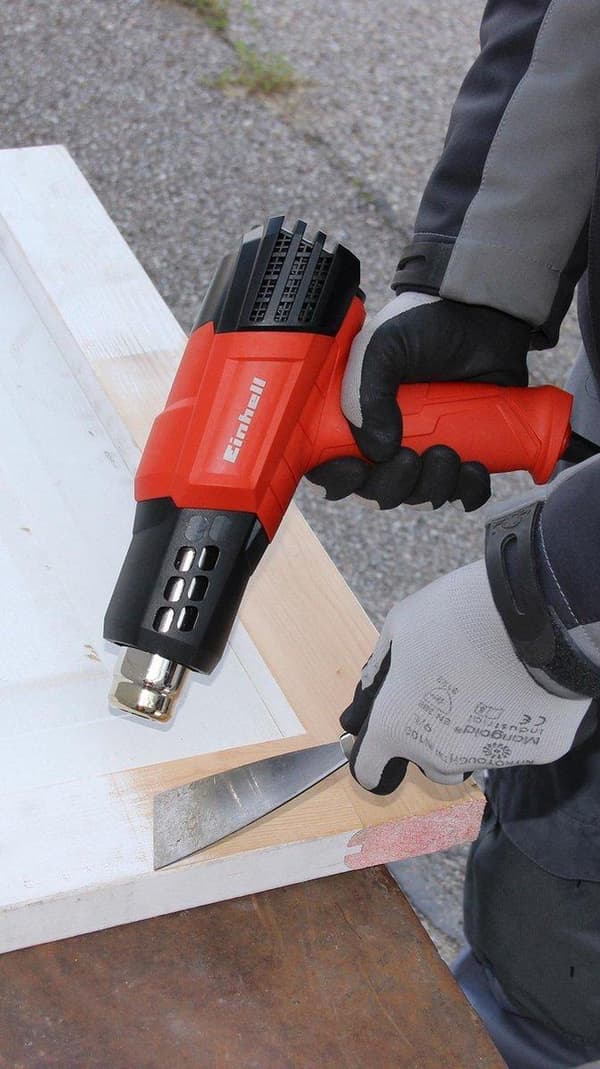 Einhell TE-HA 2000 Varmluftspistol - 2000 W - Inkl. kuffert - Inkl. 4 mundstykker