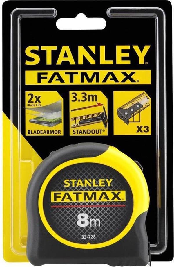 STANLEY Målebånd Fatmax Blade Armor 8m - 32mm