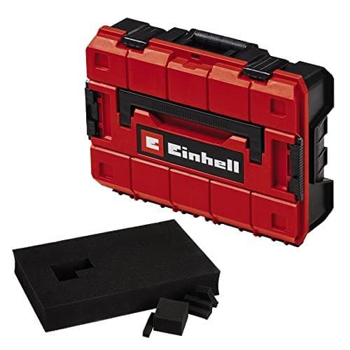 EINHELL E-Case SF - systemtaske med gitterskum til opbevaring og transport (stænksikker | inkl. 1x gitterskum + 2x skumindsatser) (4540019)