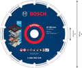 Pikkukuva 5 / 6: Bosch 2608900535 EXPERT Diamond Metal Wheel Timanttileikkuulevy Halkaisija 180 mm 1 kpl