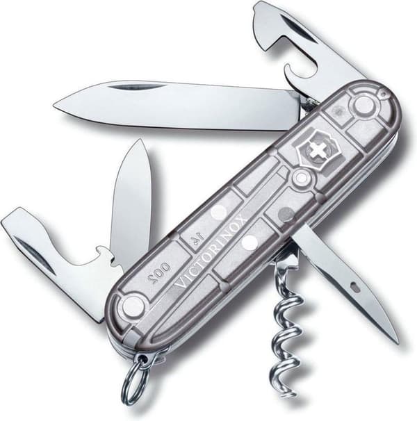 Victorinox Spartan Fickkniv - 12 funktioner - Svart
