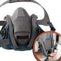 Miniatyrbild 2 av 4: 3M Halvmask inkl Quick release 6502 MEDIUM