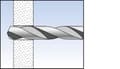 Miniatyrbild 2 av 4: fischer 537258 DUOTEC 10 Ihålig väggplugg - 10 x 50 mm (50 st)