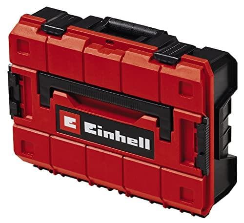 EINHELL E-Case SF - systemväska med plastfack för förvaring & transport (stänksäker | inkl. diverse plastfack + 2x skuminsatser) (4540020)