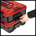 Miniatyrbild 6 av 6: EINHELL E-Case SF - systemväska med plastfack för förvaring & transport (stänksäker | inkl. diverse plastfack + 2x skuminsatser) (4540020)