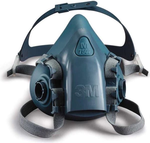 3M Halvmaske 7502 - M - Silikone