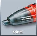 Miniatyrbillede 4 af 8: Einhell Batteri TE-VC 18 Li Solo - Håndstøvsuger
