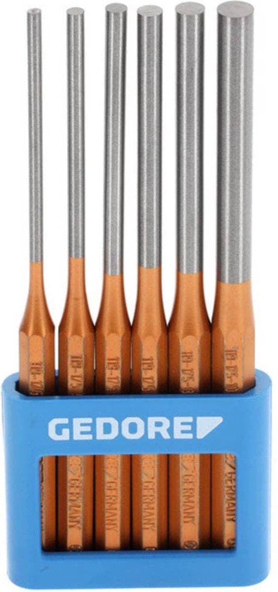 Gedore 119 L 6-delt Pin Driver Sæt