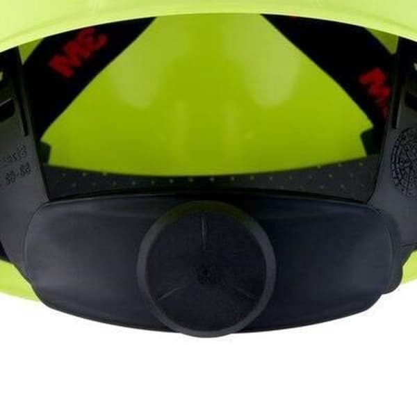 3M suojakypärä kiertonupilla G3000 - Fluor keltainen | Harmaa - Yksi koko
