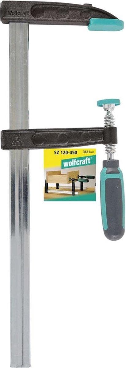 wolfcraft Limklemme SZ 120-450 450 mm metal 3621000