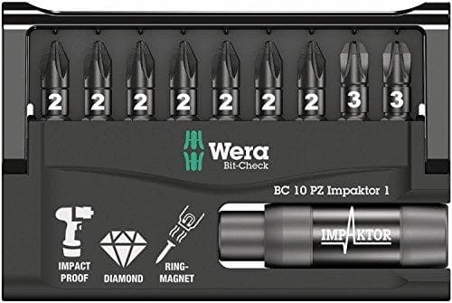 Wera 8755-9/IMP DC impactor bit check (05057684001)