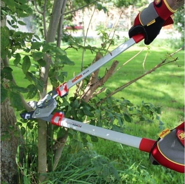 WOLF-Garten Loppers POWER CUT RS 650 - længde 650 mm - aluminiumsarme - 2x mere kraft - justerbar klingespænding - ambolt