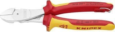 Knipex 74 06 200 T VDE kraftige diagonalskærere 200 mm