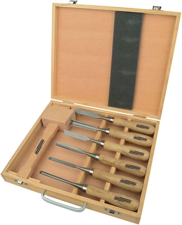 vidaXL Träsnideri Set 7 delar 66107 VDXL_420138