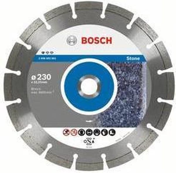 Bosch - Diamantkapskiva Standard för sten 230 x 22,23 x 2,3 x 10 mm