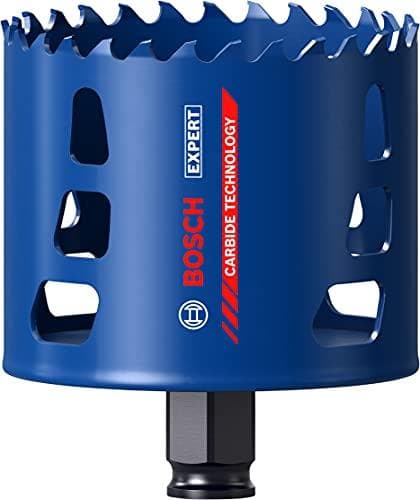Bosch Expert Tough Material - hålsåg - för plast, tegel, mjukt kakel, rostfritt stål, trä med metall - 80 mm