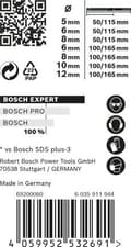 Miniatyrbild 4 av 4: Bosch 2608900195 EXPERT 7-delat set SDS plus-7X 5/6/8x115, 6/8/10/12x165mm i ProBox