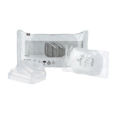 3M 7100140666 - Partikelfilter - 2 st (s) - A2,P2 - Brun - 3M Series 6000 - 7000 - CE Mark 0086 (6002CR)