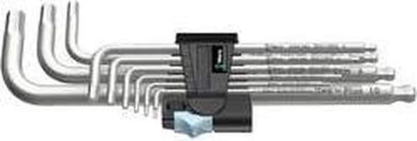 Wera 05022720001 9-delat insexnyckelset - rostfritt stål - 1,5-10mm