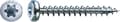 Miniatyrbillede 2 af 2: Spax Spånplade CK Galvaniseret Torx 4,0 x 35 - 200 stk