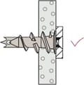 Miniatyrbillede 3 af 8: Fischer gipspladestik Metal GKM - 100 stk