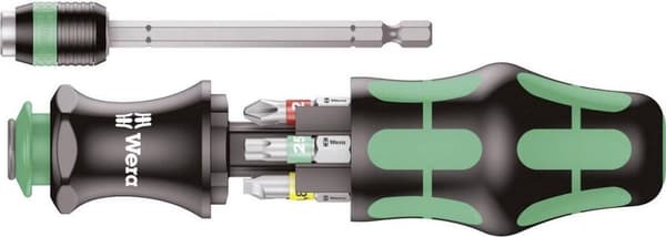 Wera bitsskruvmejselsats - kraftform compact 20 verktyg 1 med fodral