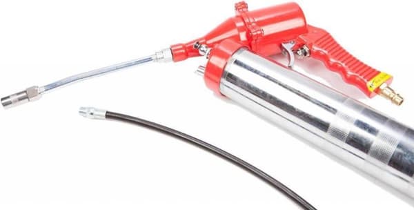 Mannesmann - rasvapistooli pneumaattinen - erittäin kevyt - 1,8 KG - joustava jatkoletku