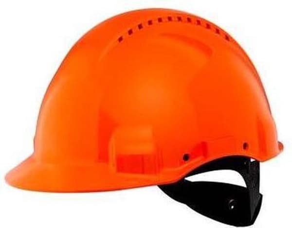 3M Peltor G3000 Sikkerhedshjelm med drejeknap - Orange