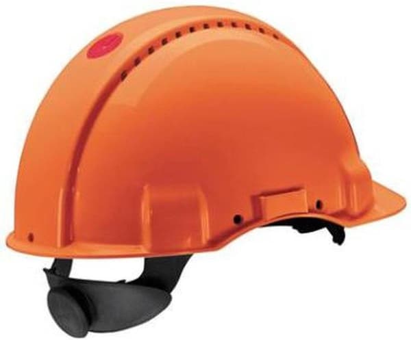 3M Peltor G3000 Sikkerhedshjelm med drejeknap - Orange