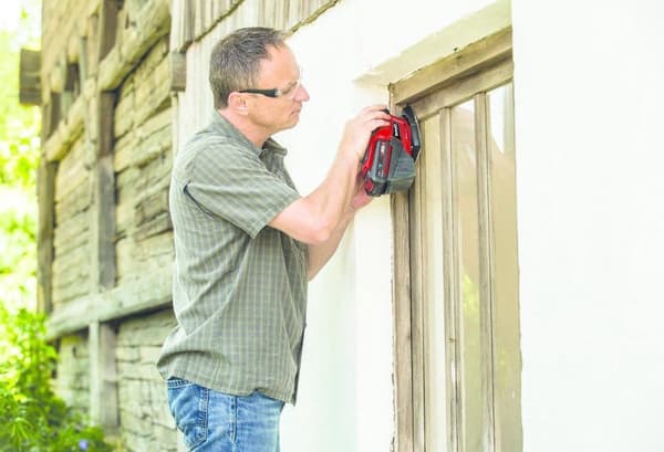 Einhell Cordless Multi Sander - TE-OS 18/150 Li Solo - 18V - Power X-Change - (Uden batteri og oplader)