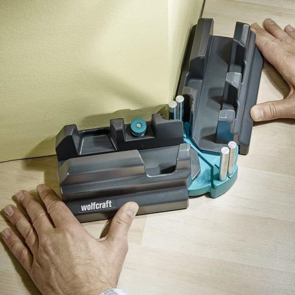 Wolfcraft 6948000 2-i-1 koger og geringsboks - 70 mm