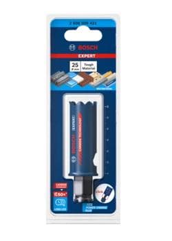 Bosch Expert Tough Material - hulsav - til plast, mursten, bløde fliser, rustfri stålplader, træ med metal - 25 mm