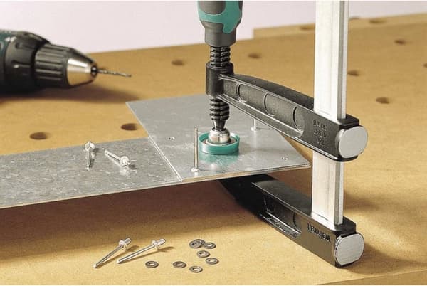 wolfcraft Limklemme SZ 120-700 700 mm metal 3622000