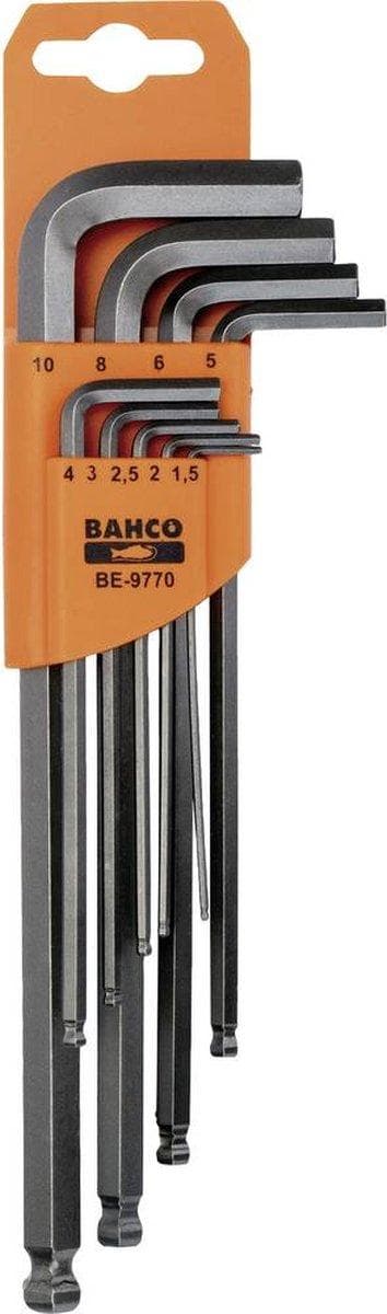 Bahco 9-delat Ibus nyckelset - Med hållare