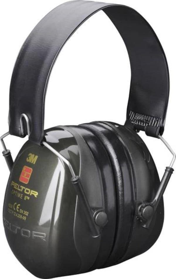 3M Peltor Optime II - kuulosuojaimet - SNR 31 dB - tummanvihreä