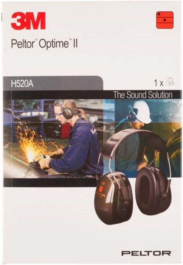 3M Peltor Optime II - kuulosuojaimet - SNR 31 dB - tummanvihreä