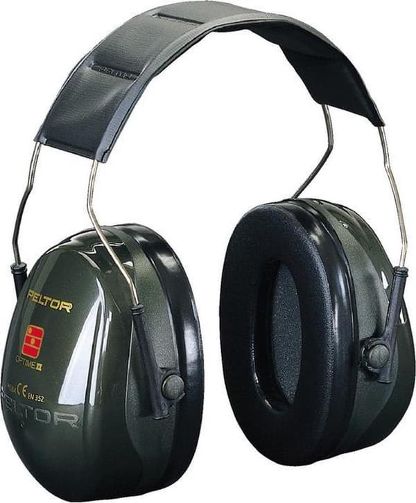 3M Peltor Optime II - kuulosuojaimet - SNR 31 dB - tummanvihreä