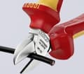 Miniatyrbild 4 av 4: Knipex diagonalskärare - 7006 - 140mm