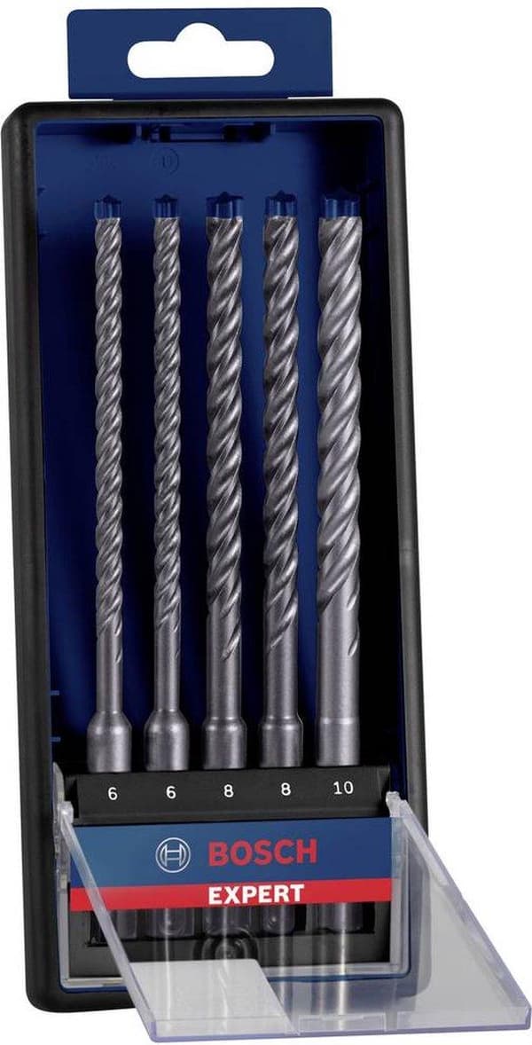 Bosch 2608900198 EXPERT 5-delat SDS plus-7X borrset i kassett - 6/8/10mm