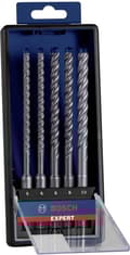 Miniatyrbild 2 av 5: Bosch 2608900198 EXPERT 5-delat SDS plus-7X borrset i kassett - 6/8/10mm