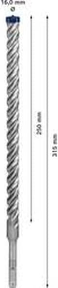 Miniatyrbillede 2 af 3: Bosch 2608900132 EKSPERT Slagboremaskine SDS plus-7X - 16x250x315mm