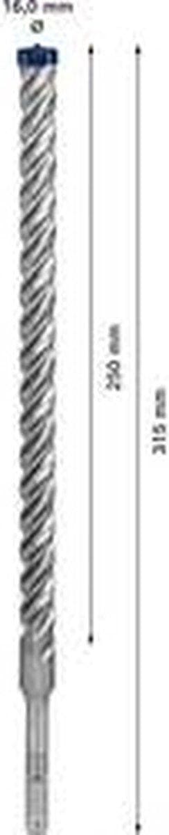 Bosch 2608900132 EKSPERT Slagboremaskine SDS plus-7X - 16x250x315mm